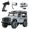 Electric/RC Animals MN Model MN45 Kit RTR 112 24G 4WD RC Car Crawler Klättring 130 Borstad Motor Transmitter Mottagare Fordon för barngåvor Toys