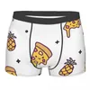 Underpants Boxer Men Shorts Underwear Male Hawaii Pineapple Pizza Boxershorts Panties Man Sexy