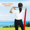 Aids Golf Ribbon Swing Stick Practitioner Sound Practice To Improve Swing Speed Outdoor Rhythm Accuracy Training Golf Supplies