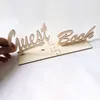 Party Supplies Wedding Ceremony Decorations Guest Book Sign Letter Stand Guestbook Wooden