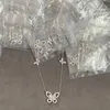 Luxe ketting ontwerper sieraden vlinder hanger kettingen voor vrouwen diamanten huwelijkscadeau