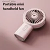 Electric Fans Mini Mist Fan Portable USB Charging Mini Fan Handheld Fan med bas Summer Outdoor Portable Small Charging Fan Cooling Fany240320