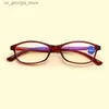 Солнцезащитные очки Солнцезащитные очки с градиентной оправой Модные анти-синие очки для чтения Унисекс Для пожилых людей Дальнозоркость Spaper ing TV Y240320