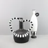 Vases Nordic Creative Black And White Dot Flower Resin Decoration Model Room Home Porch Living Simple Vase Gift