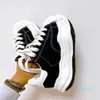 Buty moda Peterson Sole Low Cut Men Men Designer Casual Black White Canvas Buty