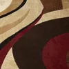 Ковры Ковер Декор для гостиной Современный коврик абстрактный коричневый/красный для комнат украшения дома Коврики текстильные
