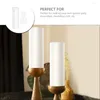 Party Decoration 12.5/20cm White Cylinder Shape Polystyrene Foam Modelling Pillar Ornaments DIY Craft Christmas