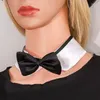 Baretten Goochelaars Hoed Korte Brims Bowtie Handschoen Set Voor Dames Heren Kostuum Unisex Wear Klassiek