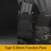Väskor 5.56 Magazine Pouch Tactical Bag MG49 Molle Pouch Lite Bag For Hunting CS Outdoor Magazine Pocket Functional Bag Accessories