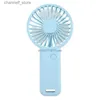 Electric Fans Handheld mini fan cooling fan phone holder suitable for powerful desktopsY240320