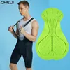 CHEJI Radfahren Trägershorts Herren Fahrrad Gel Gepolsterte Pro Fahrradhose schnell trocknende Strumpfhosen Triathlon Licra Mountainbike Shorts 240315