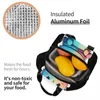 Ball Caps Cool Lunch Bag Box Milk And Mocha Bubu Dudu Children Aluminum Foil Portable Lunchbox