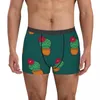 Mutande Boxer da uomo Intimo Blooming Cactus Mutandine maschili Pouch Pantaloni corti