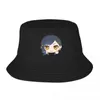 Berets An Shiraishi Chibi Plushie Bucket Hat Panama For Man Woman Bob Hats Fashion Fisherman Summer Beach Unisex Caps