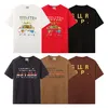 Designer de Galleris Tees Camisetas Luxo Moda Camisetas Mens Womens Tees Marca Manga Curta Hip Hop Streetwear Tops Roupas D-23 Tamanho XS-XL