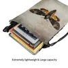 Backpack Death'S-Head Hawkmoth Drawstring Bags Gym Bag Waterproof Deaths Head Moth Entomology Nature Death Skull