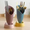 Portaoggetti da cucina Big Deal Porta bacchette Set da 2 pezzi Stendino Cestello Cucchiaio Coltello Drenante multifunzionale