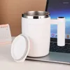 Mugs Rotating Coffee Mug Large Capacity 30 Seconds Automatic Stop 380ml Abs Household Accessories Water Cup Magnetic Stirring