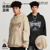 Mens Wear Spring Street National Fashion Brand Washing Chinese Stamping Hoodie