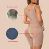 Body sans manches pour femmes, vêtement modelant, serrage abdominal et levage des hanches, combinaison de mise en forme du corps, soutien de la poitrine