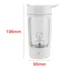 Mélangeurs 650ML électrique Shaker tasse mélange automatique tasse à café USB Rechargeable Portable mélangeur tasse remuant protéine Shaker bouteille pour salle de sport