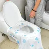 Coprisedili WC usa e getta extra large con tappetini in memory foam antiscivolo per il bagno