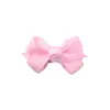 Baby flickor hårnålar bowknot spädbarn grosgrain band bågar hårgrip barn barn hårklipp tillbehör 25 färger