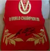 Michael Schumacher red Signed signatured Autographed Cap hats size adjustable one size fit all7181538