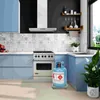 Kitchen Storage Gas Tank Base Moveable Holder Plant Round Tray Practical Stand With Wheels Propane Can Pallet