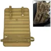 Väskor Taktisk Molle Car Seat Back Organizer Vehicle Panel Car Seat Cover Protector Universal Fit Nylon Hunting Bag