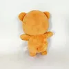 2024 مصنع بالجملة 22 سم دب 2-color Bear و Mocha Plush لعبة الرسوم المتحركة المحيطة بالدمى لهدايا الأطفال