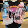 Butelki z wodą 1500 ml butelki z wodą odporną na szczelność PP PP sportowy dzban wodny na domową siłownię fitness Ton Cup z uchwytem Sports Picie Butelki YQ240320