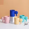 Tazze Tazza con mongolfiera 3D Tazza da 350 ml dal design creativo Contenitore per bevande al caffè in ceramica