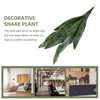 Decoratieve Bloemen Kamerplanten Kunstmatige Tijger Piranha Fake Snake Picks Bloem Realistisch Huishoudelijk Elegant Sansevieria Ornament Levensecht