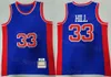 Hommes Throwback Basketball Vintage Isiah Thomas Jerseys 11 Dennis Rodman 10 Grant Hill 33 Chauncey Billups 1 Ben Wallace 30 Richard Hamilton 32 Noir Bleu Blanc Rouge