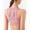 BRAS ENJOYCE Sports Yoga Débardeur Femmes Creux Bouton arrière Soutien-gorge Haute Résistance Fitness Gilets de course Sous-vêtements d'entraînement Gilet de gymnastique