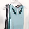 Yoga-Tanktops, Weste, einfarbig, Ebbe, Damen, Sommer, Baumwolle, ärmellose Weste, schnell trocknend, Mesh, Sport, Zitronen-Top, Fitness-Kleidung, T-Shirt, Fitnessstudio