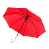 Ombrelli unici da donna Girly rosso da sposa lungo fiore di lusso carino ombrello portatile ragazze Sombrilla Gear