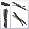 Irons Professional Ceramic Corrugated Iron Electric Curling Crimped Wide Plates Beauty Hair Iron For Hair Wave Corrugation Platt Irons