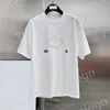 Verão em torno do pescoço t camisa masculina rua casual 300g algodão pesado t camisa solta manga curta topos