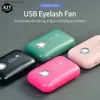 Электрические вентиляторы USB зарядка портативный безлистный небольшой вентилятор розетка завод накладные ресницы сушка машина для сушки ресниц розетка аксессуары для ресницY240320