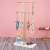 Sieradenzakjes 3-laags organisator Ketting Standhouder Horloge Oorbellen Armbanden Plank Display Rack Voor Home Decor Met Lade