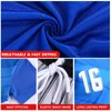 Groothandel op maat gepersonaliseerde kindervoetbalshirt Polyester ademend kinderen voetbaluniform voetbalshirt voor jeugdjongen Y304 240313