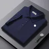 T-shirt polo da uomo di marca francese di lusso, moda estiva, traspirante, a maniche corte, con risvolto, top casual