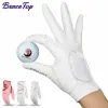 Handschuhe Bracetop 1 Paar Golfhandschuhe für ärgerliche 3D -Performance nicht schlau Wearresistant Langlebige Sonnenschutzmodetsporthandschuhe