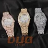 Diamanttest bestehen Luxusuhr Moissanit Iced Out Hip-Hop-Uhren Original Saphirspiegel 39 mm Automatische Designer-Armbanduhr Mechanisch Hochwertiges Uhrwerk