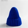 Hattar halsdukar sätter nya kan färg vinter kvinnor stickad hatt varm och mjuk tren k stil ull beanie elegant full match cc24319