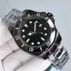 Automatyczne zegarek RLX Czyste stal 44 mm morski-dweller 126660 Ceramiczny ramka luksusowy luksusowy blokad