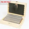 6 par 12st Parallel Pad Gauge Block Eloy Steel CNC Milling Pads Set 120mm x 10-35mm för vice malningsmaskin svarv 240307