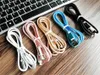 1M Typ C 3ft geflochtenes USB-Ladekabel Micro V8 Kabel Datenleitung Metallstecker Laden für Samsung Note 20 S9 Plus